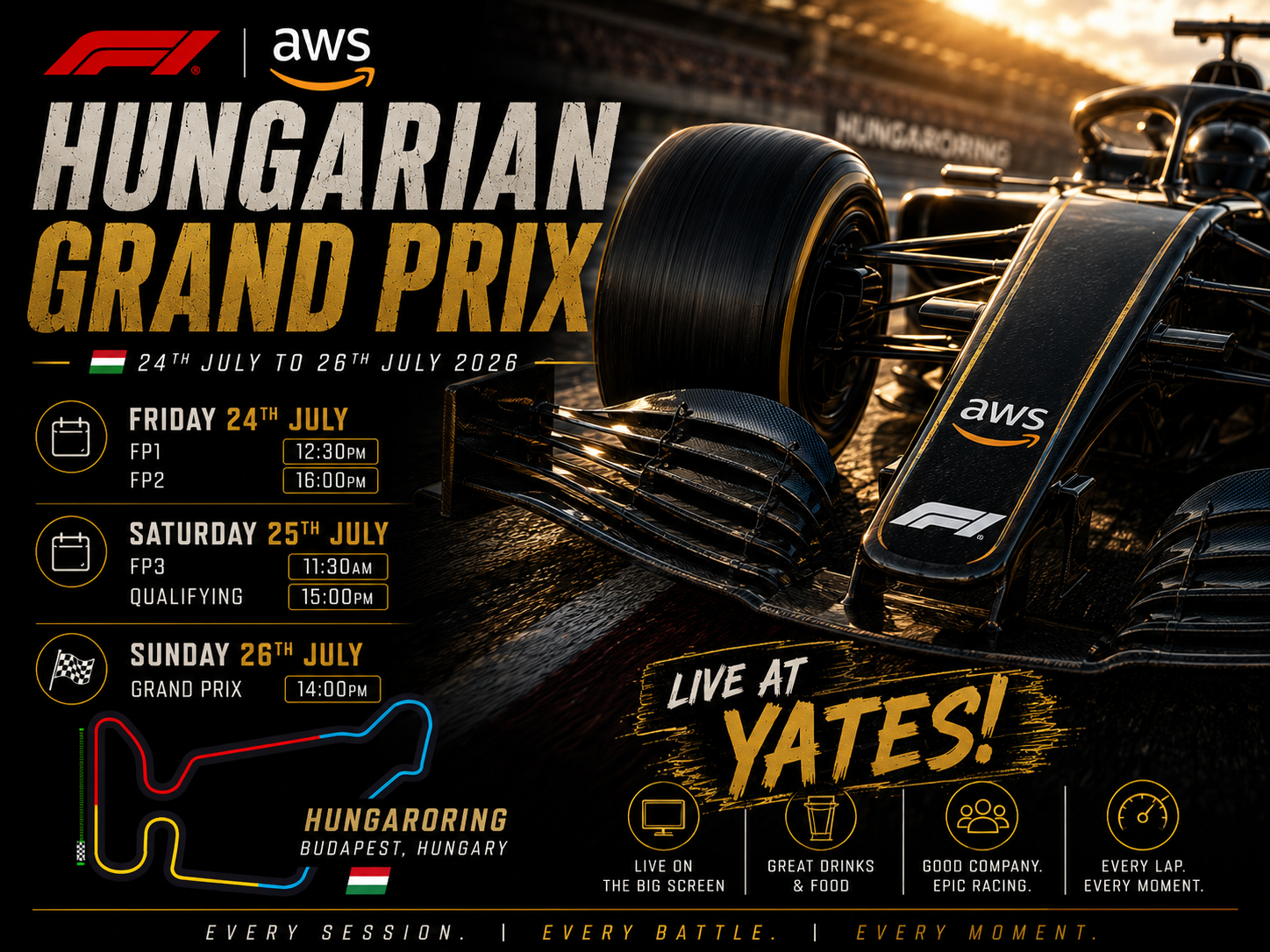 Formula 1 Hungarian Grand Prix 2026