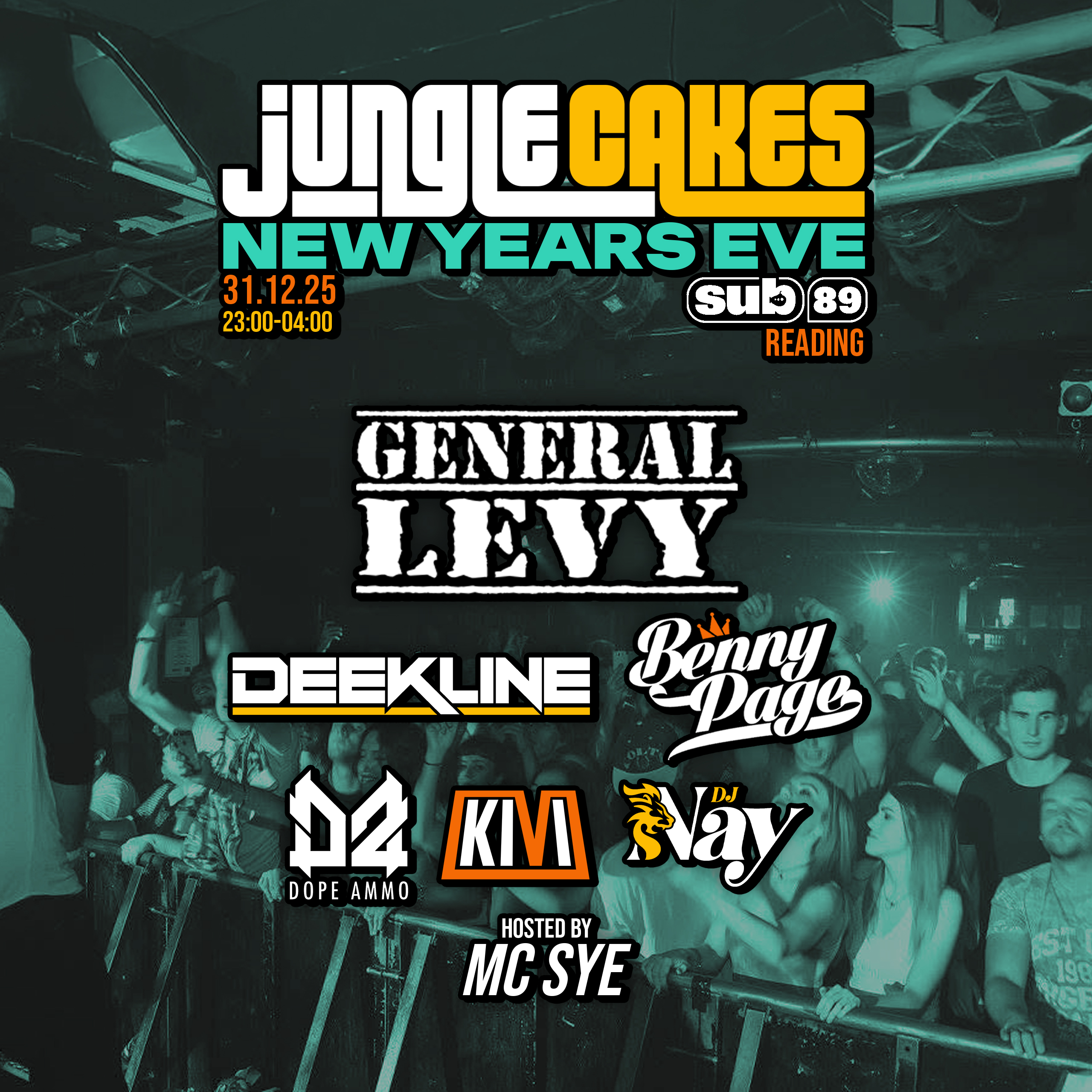 Jungle Cakes NYE