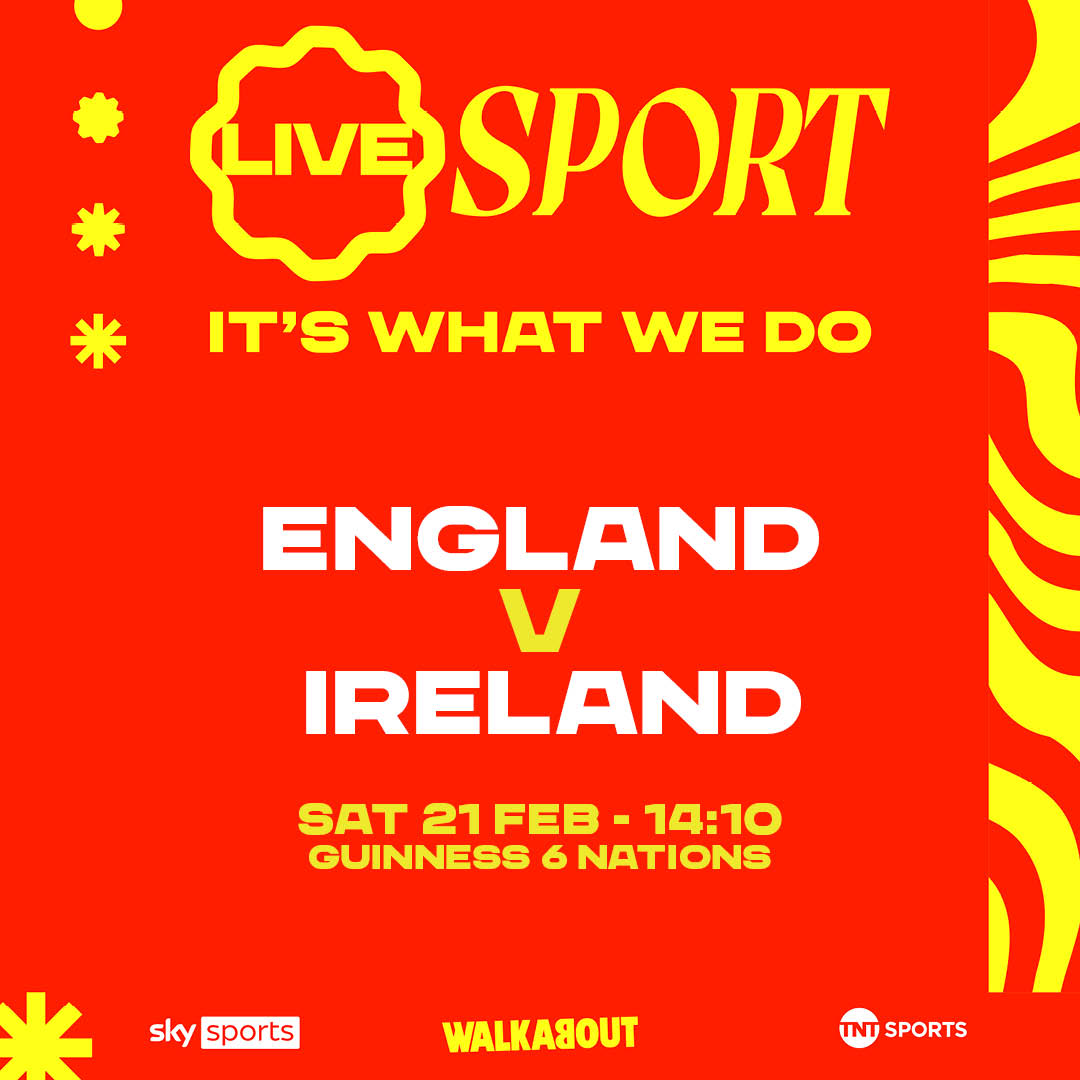 ENGLAND VS IRELAND - SIX NATIONS