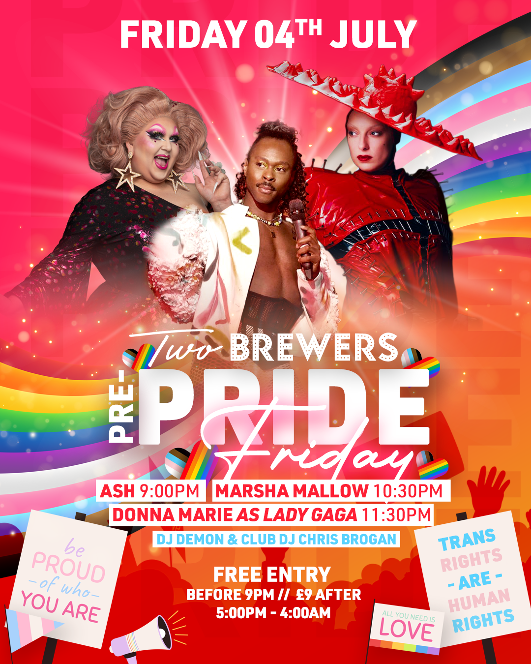 Pride in London Pre-Party