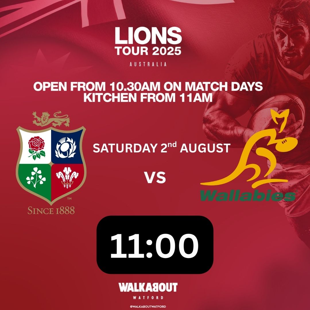 BRITISH & IRISH LIONS vs WALLABIES 