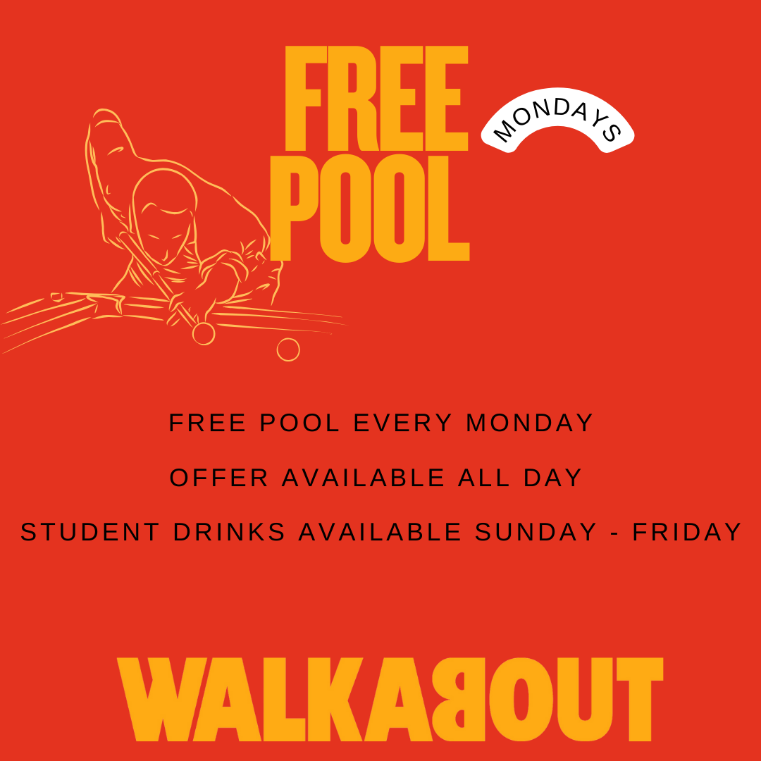 Free Pool Mondays