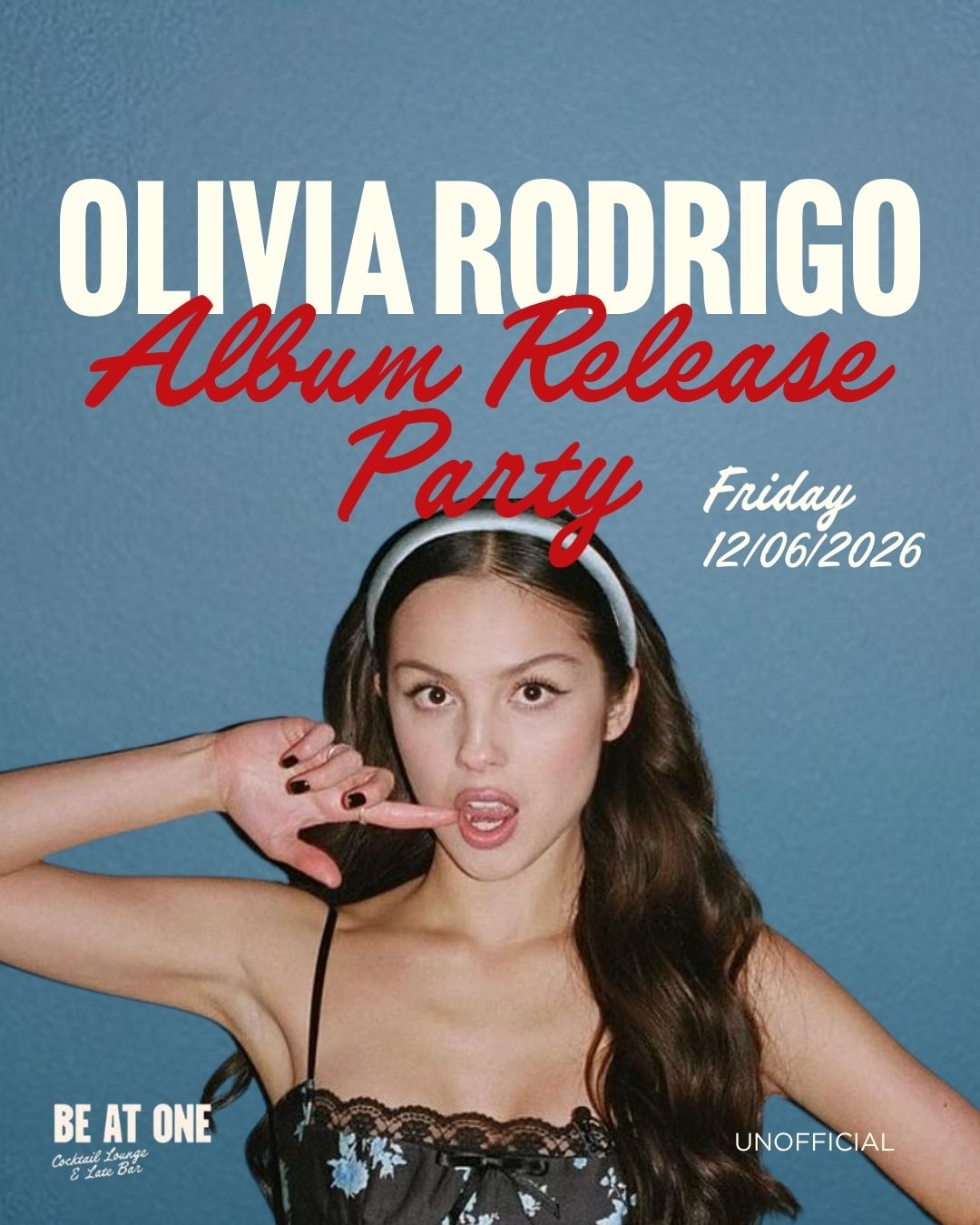 OLIVIA RODRIGO PARTY unofficial