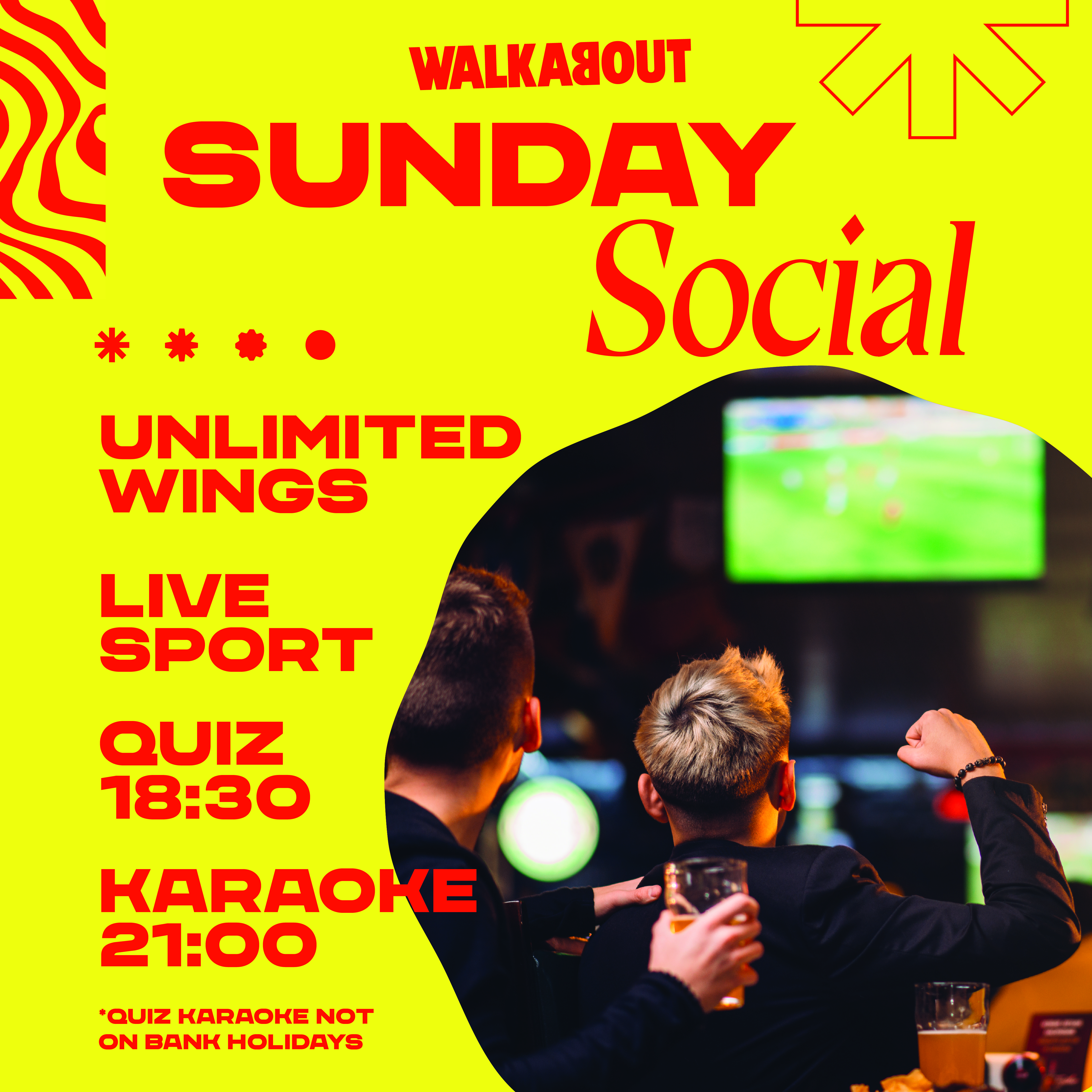 Walkabout Presents The Sunday Social 1 Day 4 Events