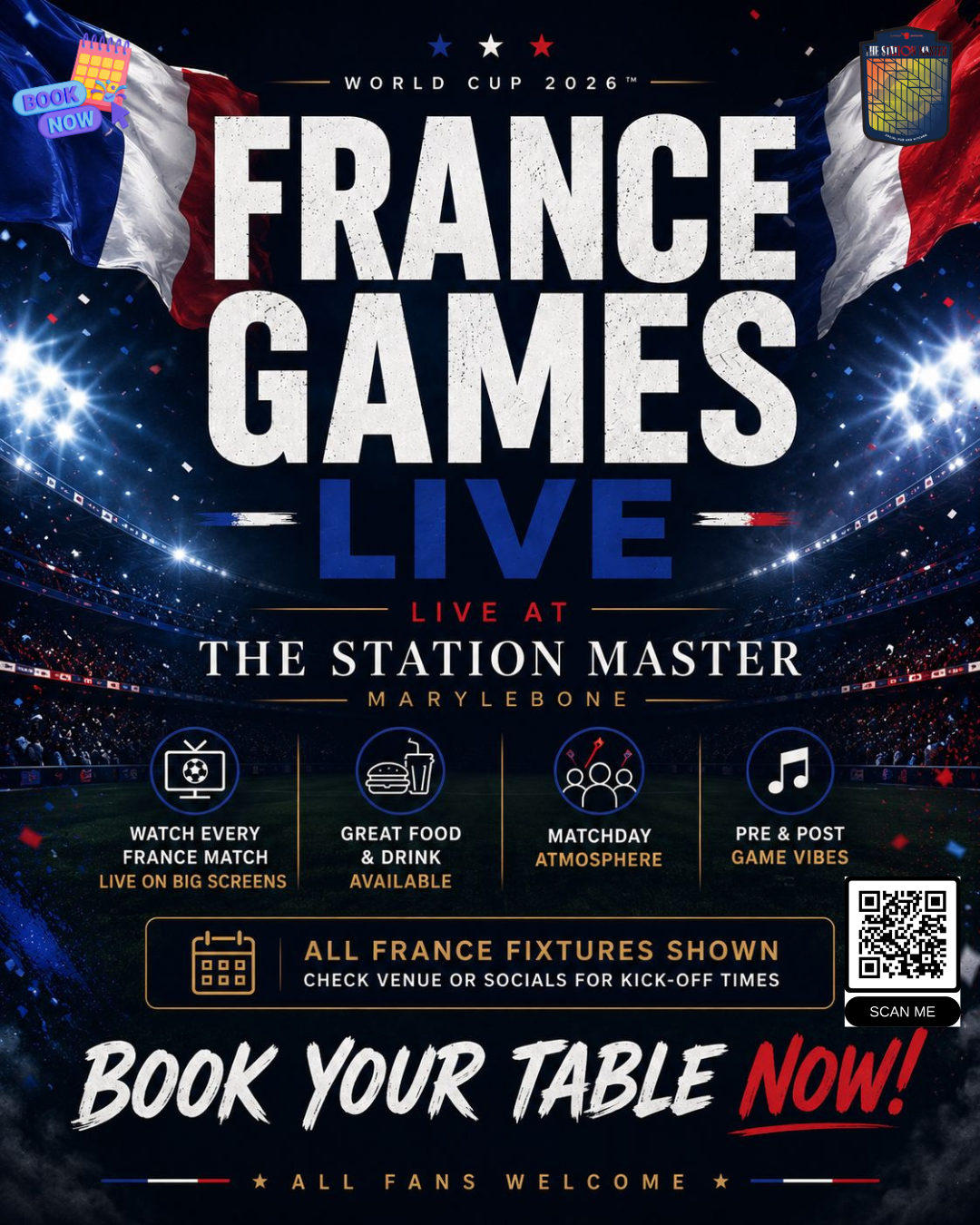 France v Senegal - watch party 
