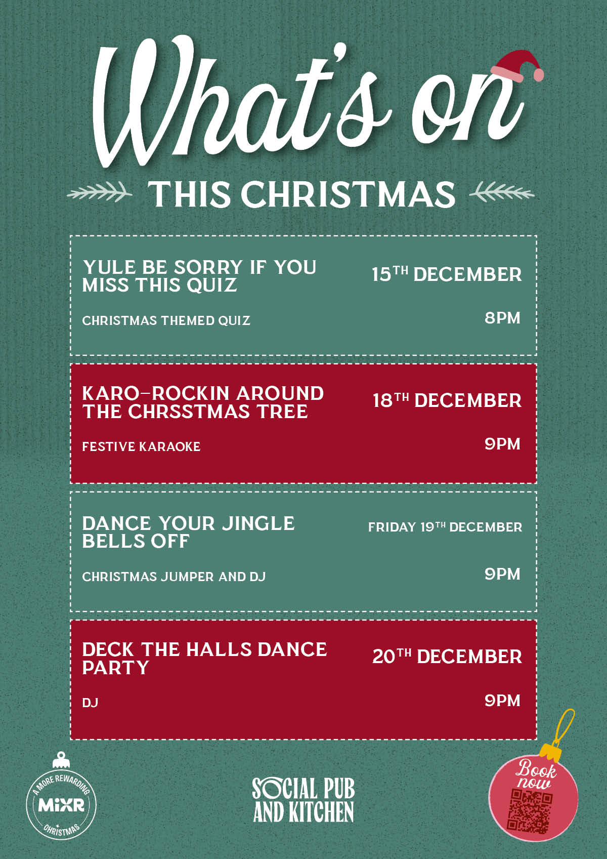 Deck On Halls Dance Party