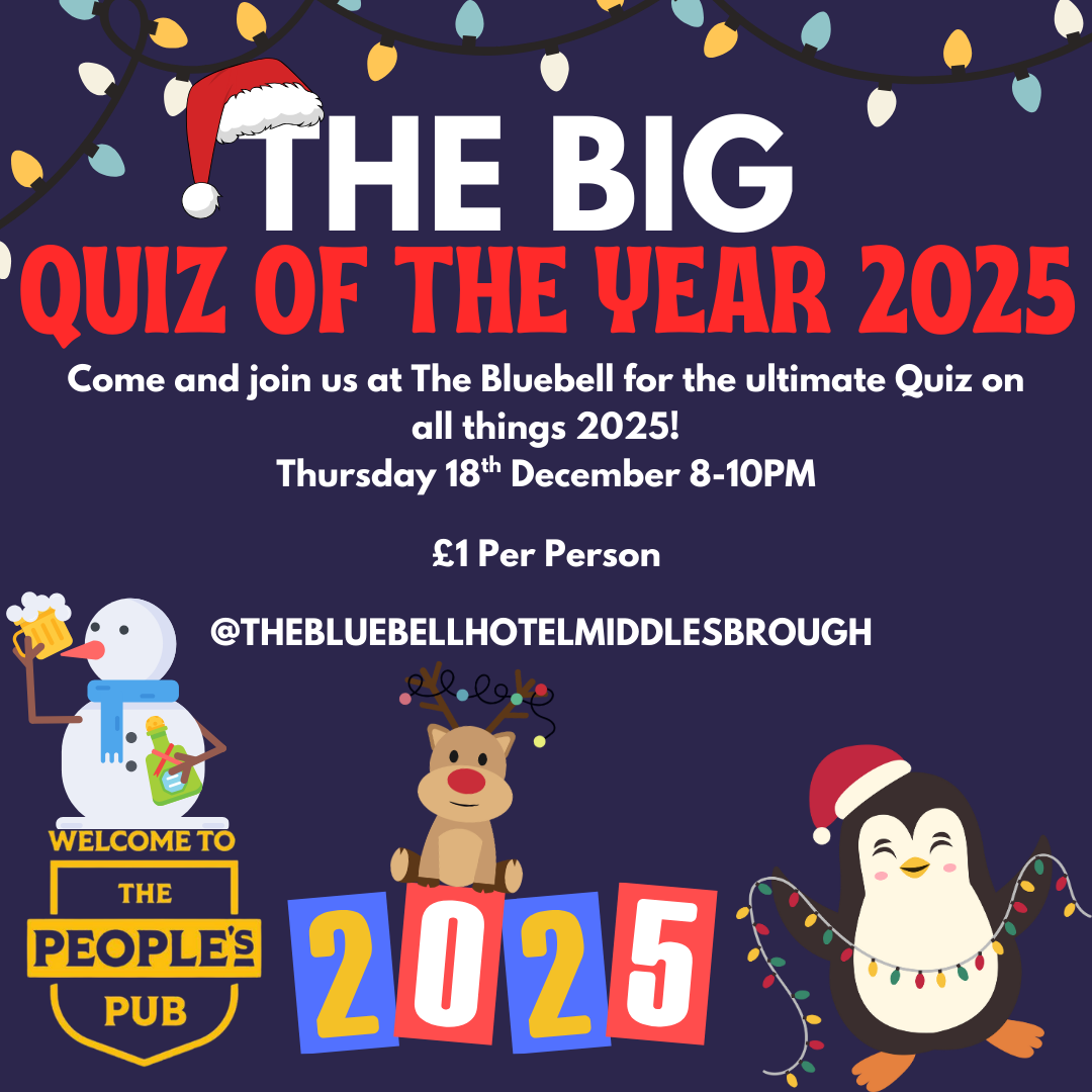 The BIG Quiz of the year 2025