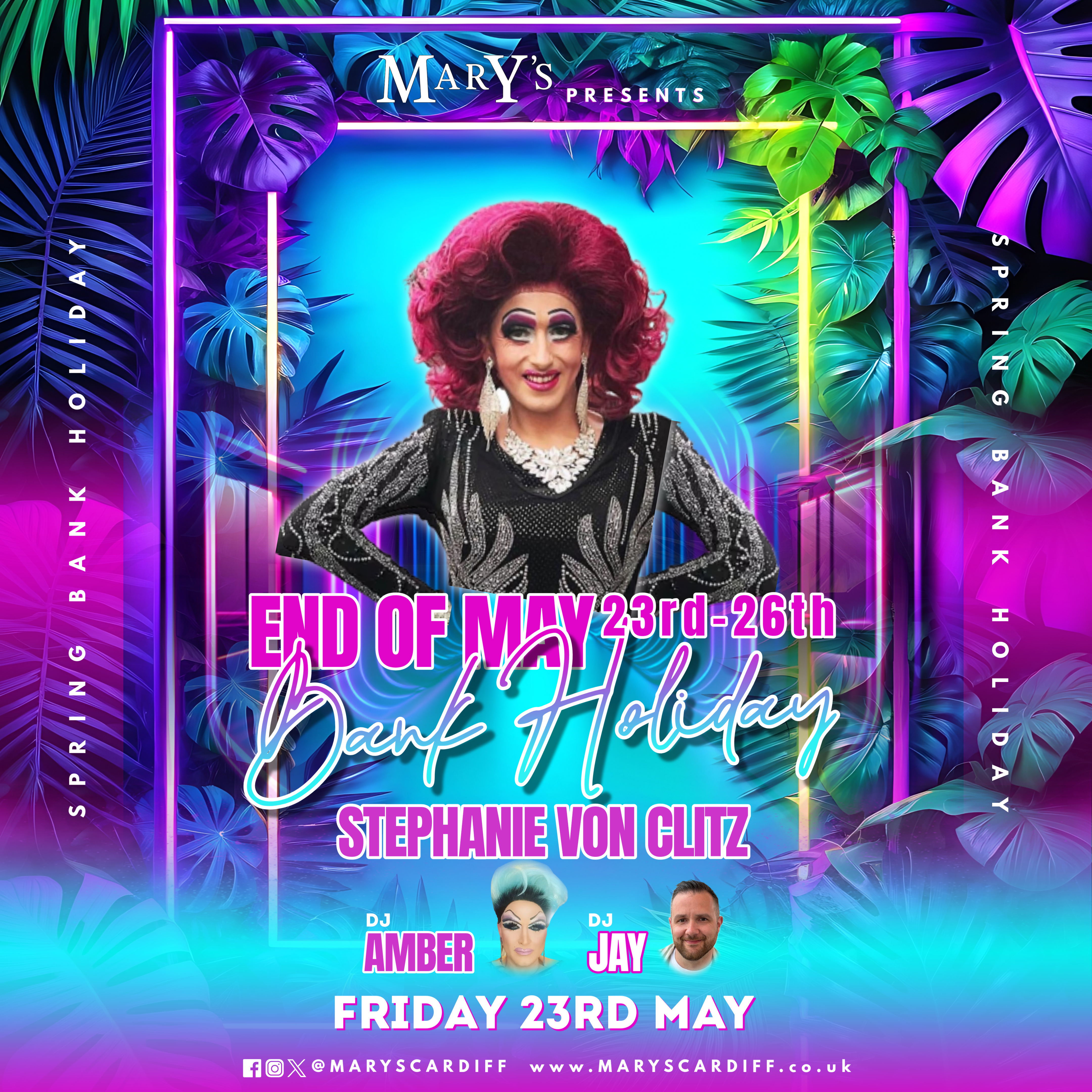 Spring Bank Holiday Friday with Stephanie Von Clitz
