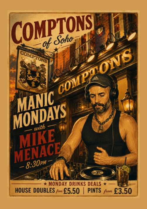 MANIC MONDAY WITH MIKE MENACE