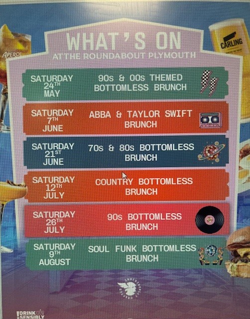 90's & 00's themed bottomless brunch