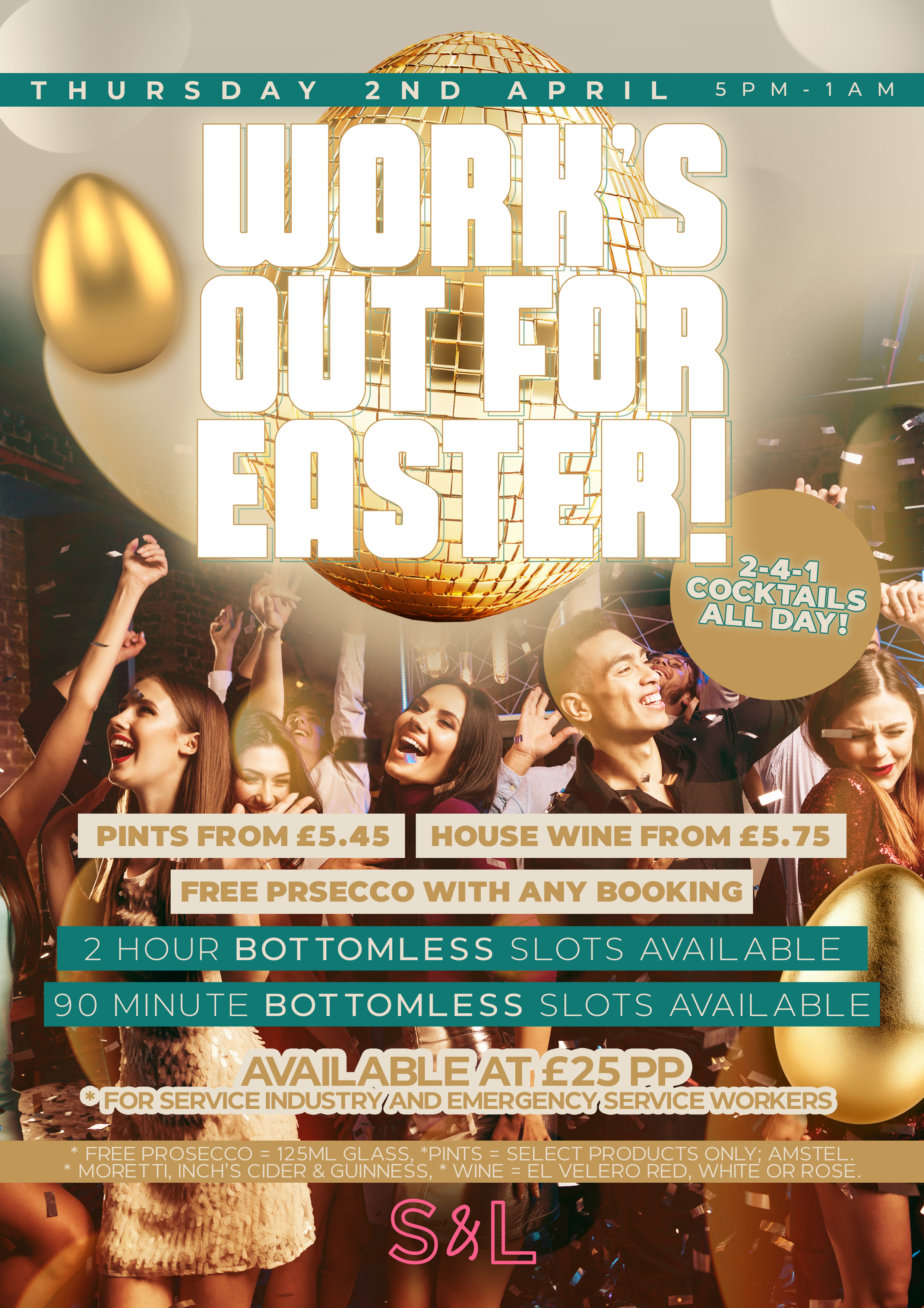 Work's Out For Easter!