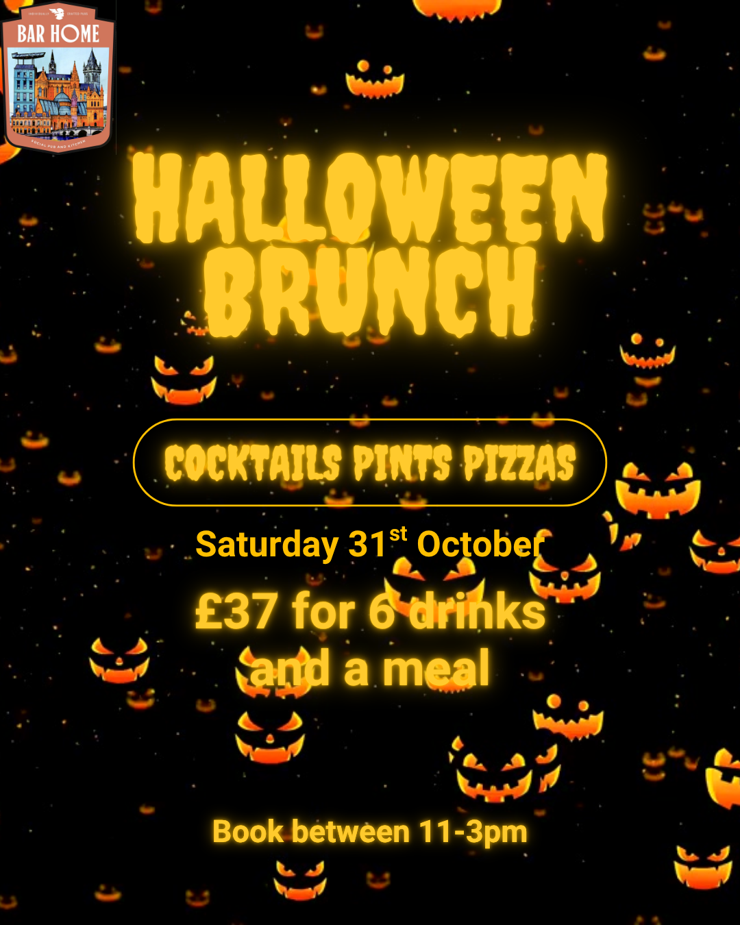 Halloween Boozy Brunch