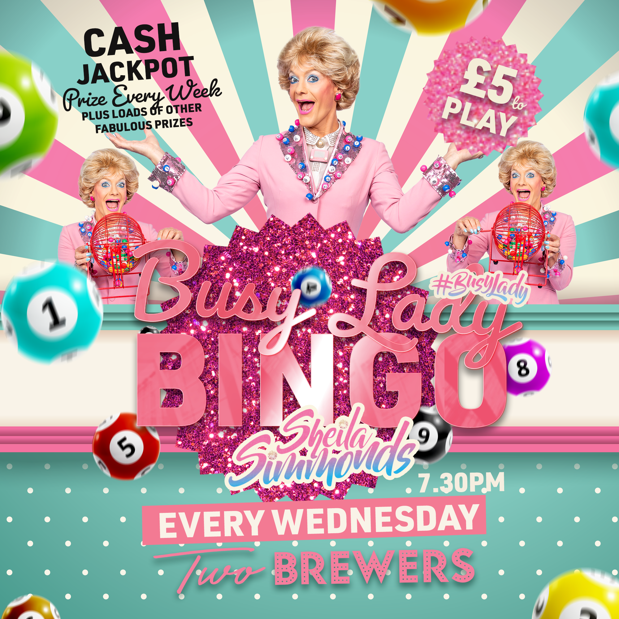 Busy Lady Bingo with Sheila Simmonds