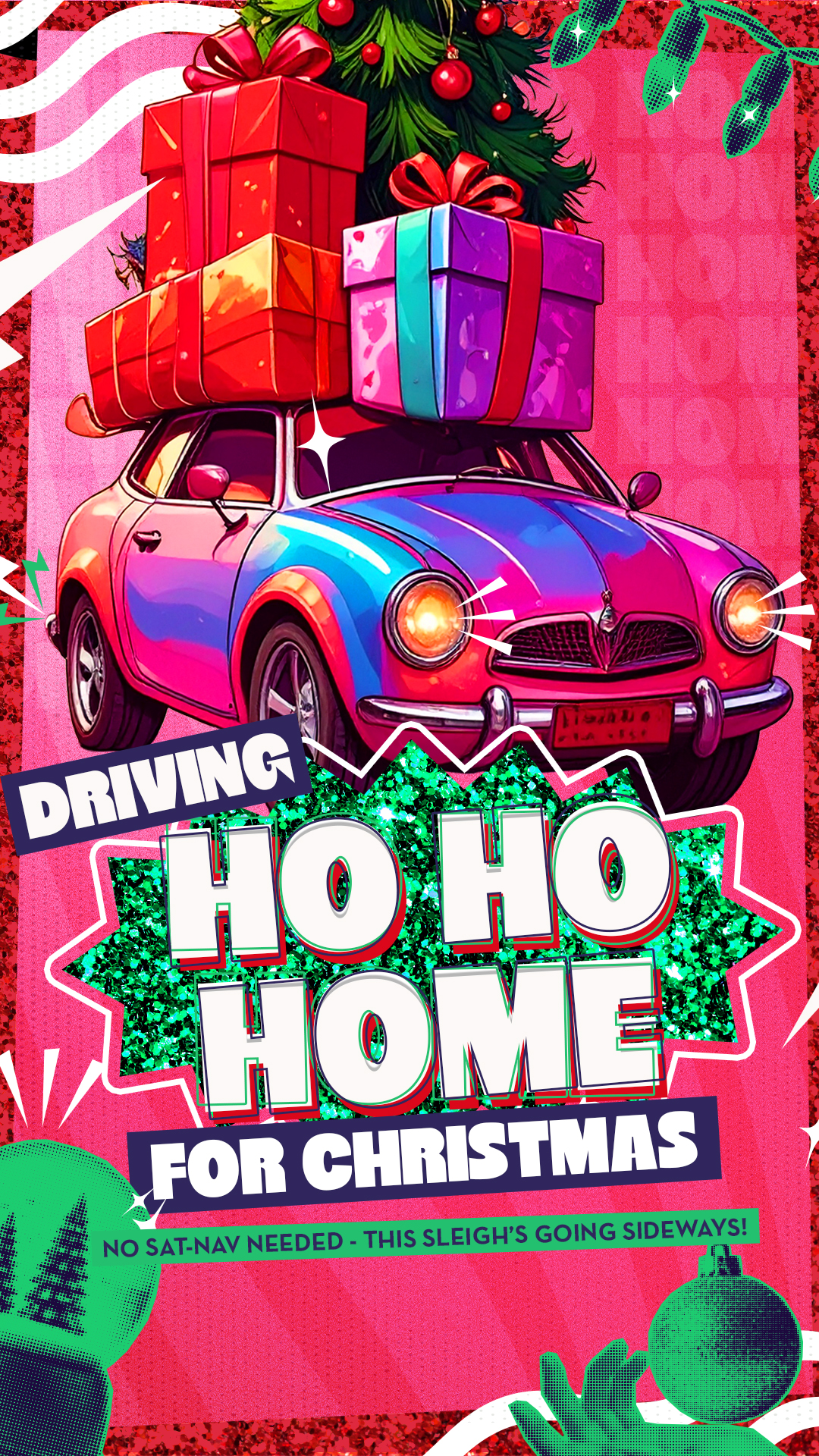 Driving HoHoHo Home for Christmas