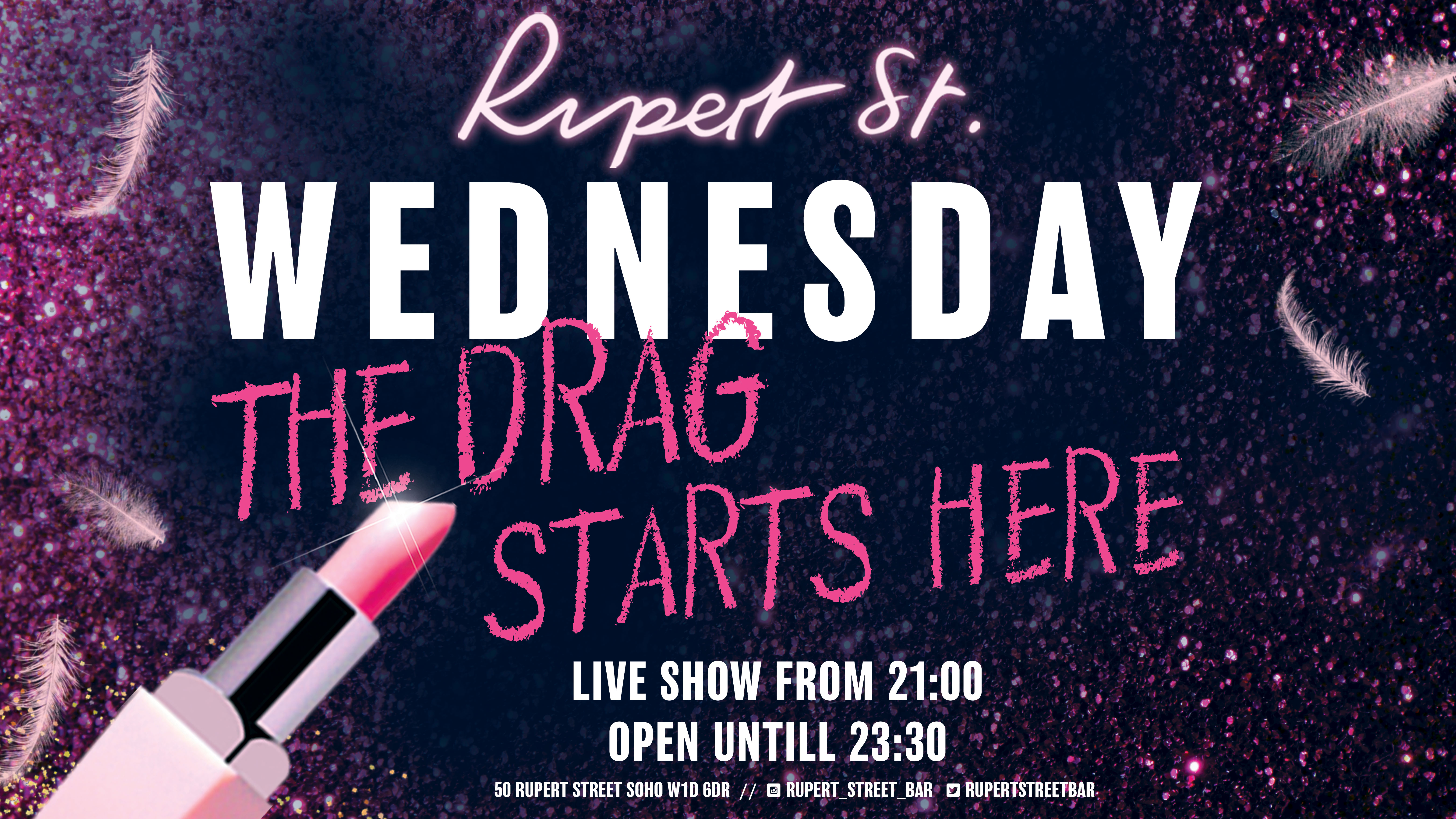 Wednesday the drag starts here