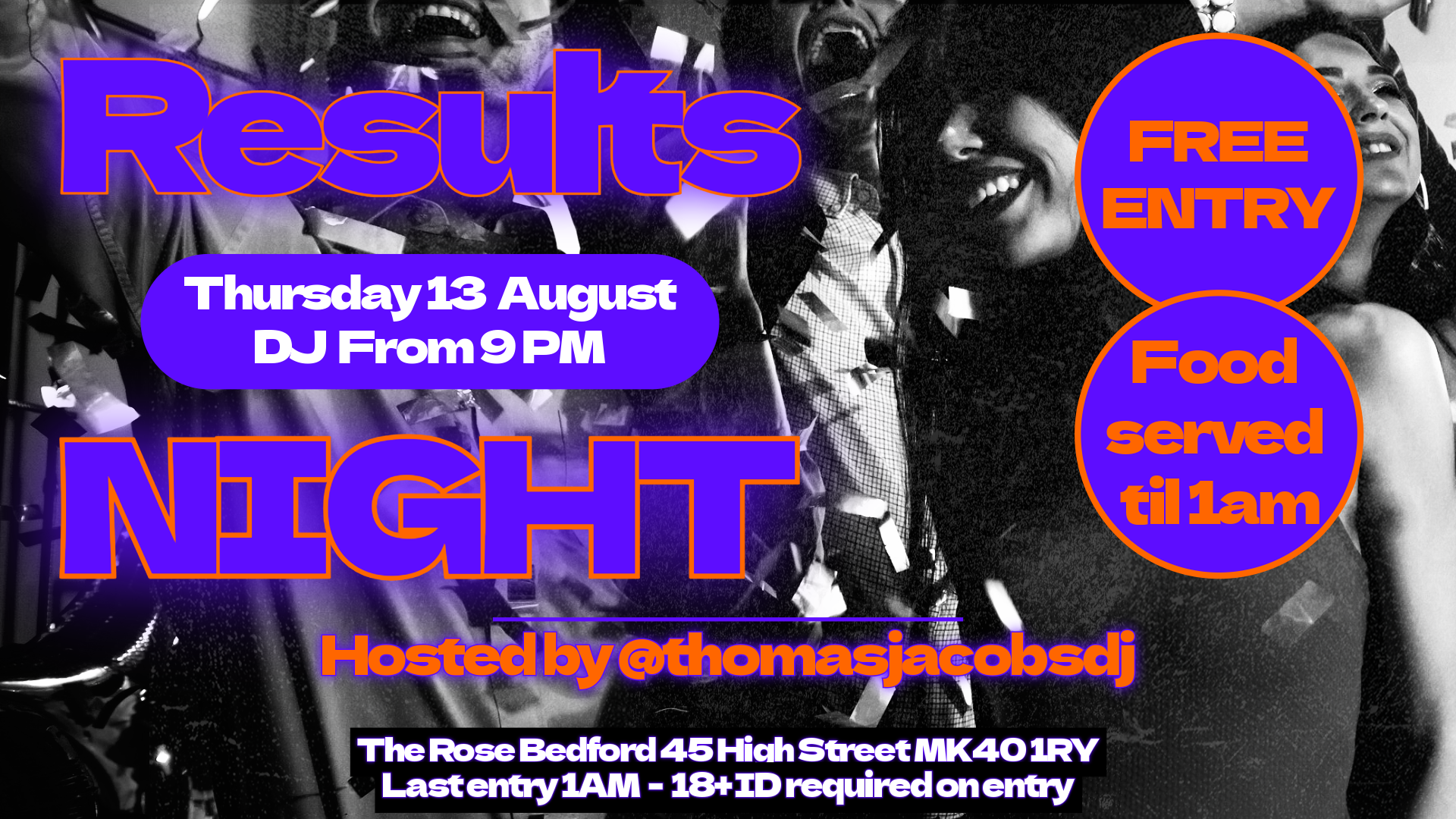 A Level Results Night Party