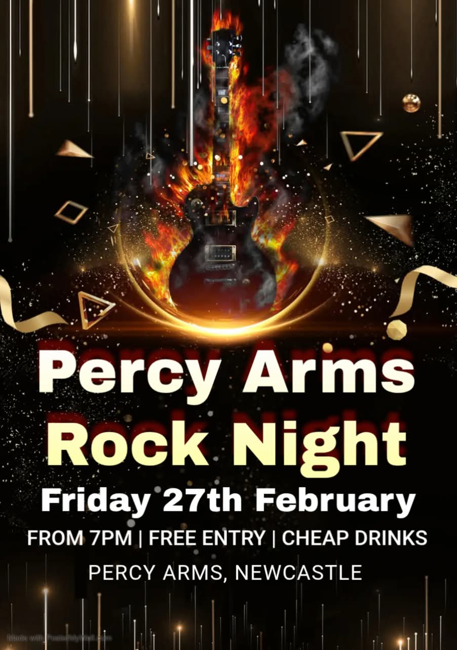 PERCY ARMS ROCK NIGHT