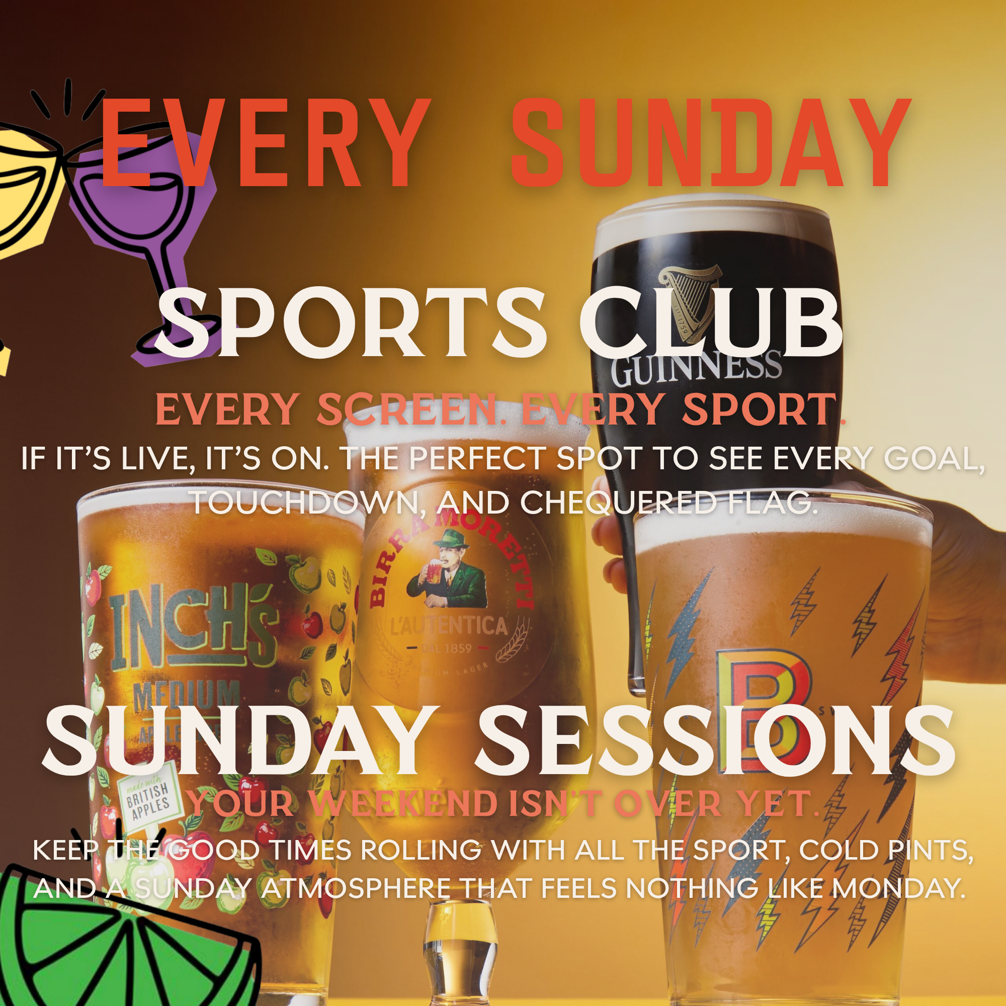 Sunday Sessions | Sports Club