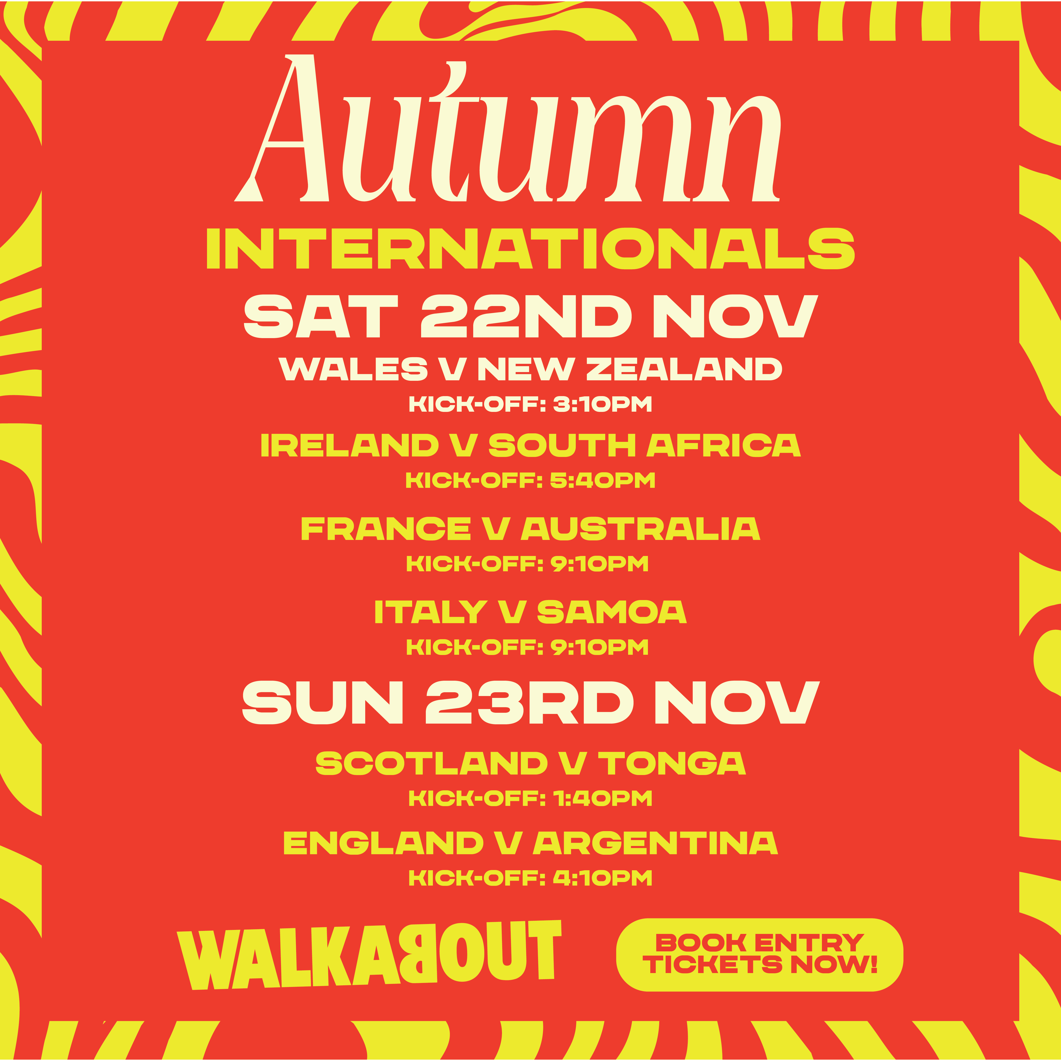 Wales v New Zealand Rugby