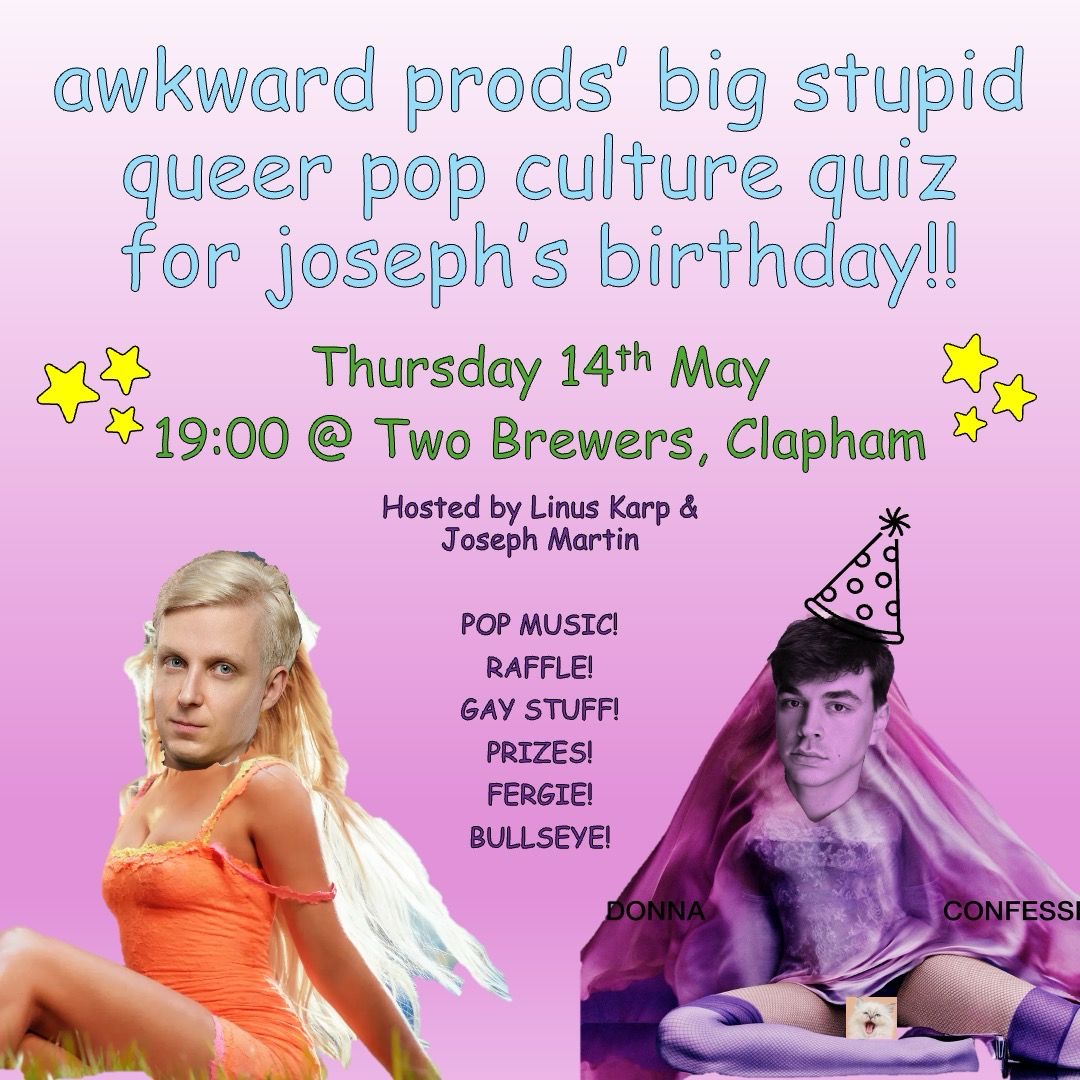 Awkward Prods' big stupid quiz