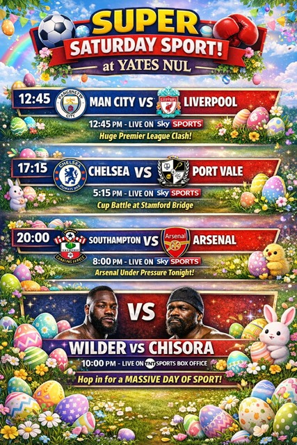 Easter Super Saturday