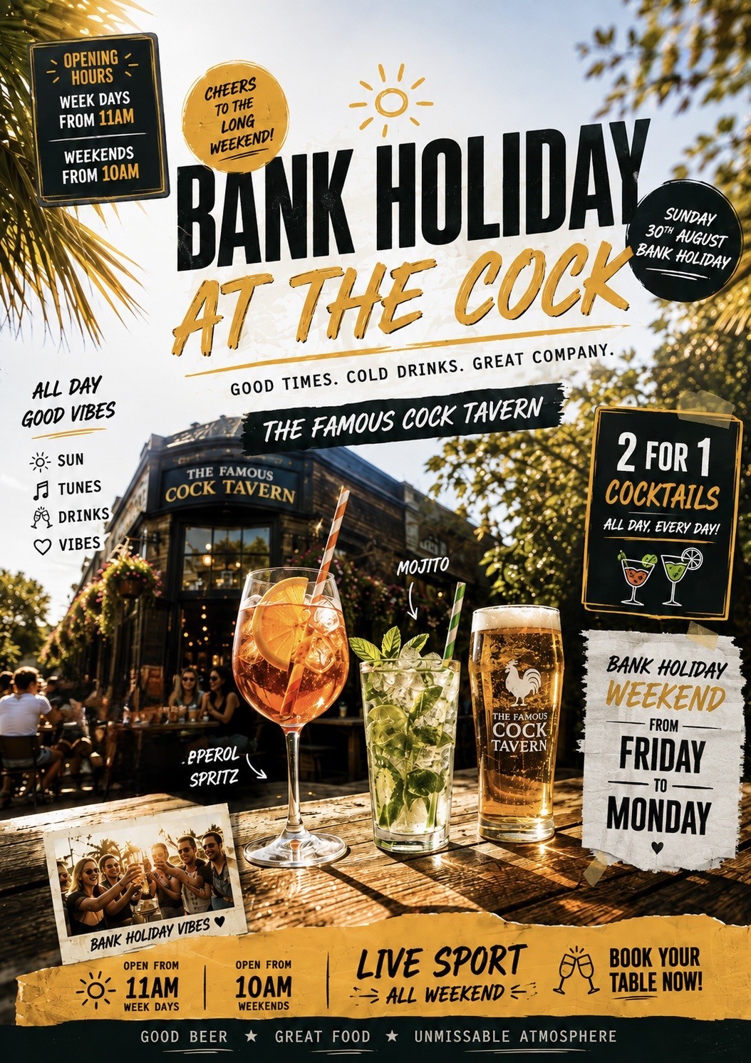 bank holiday sunday