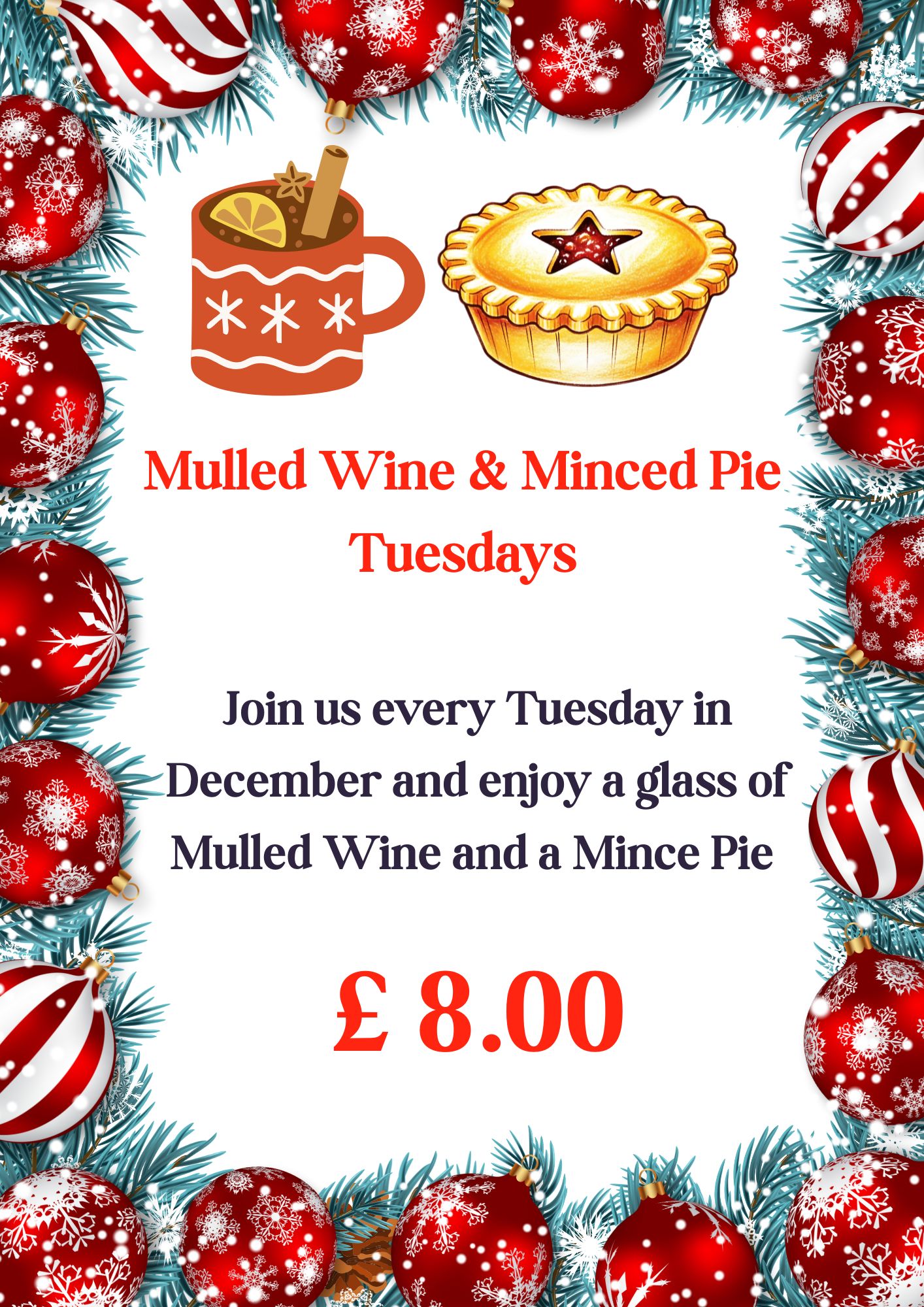 Mulled Wine and a Mince Pie 