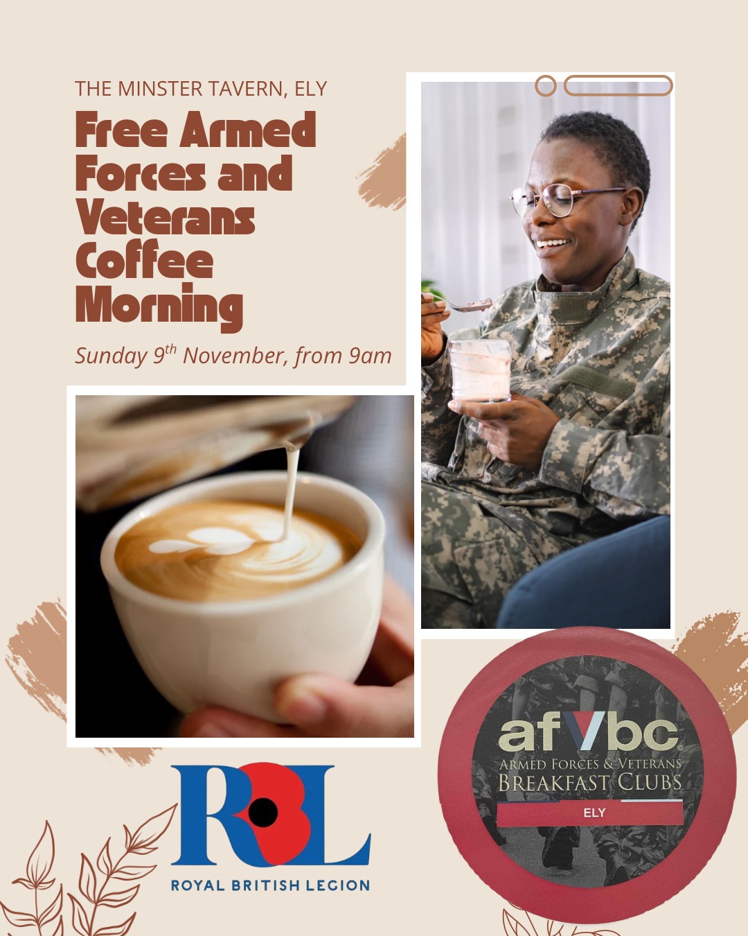 Forces + Veterans Coffee Morning