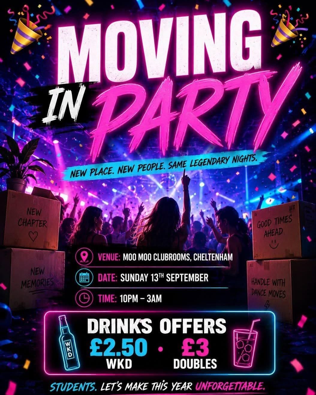 MOVING IN PARTY 2026