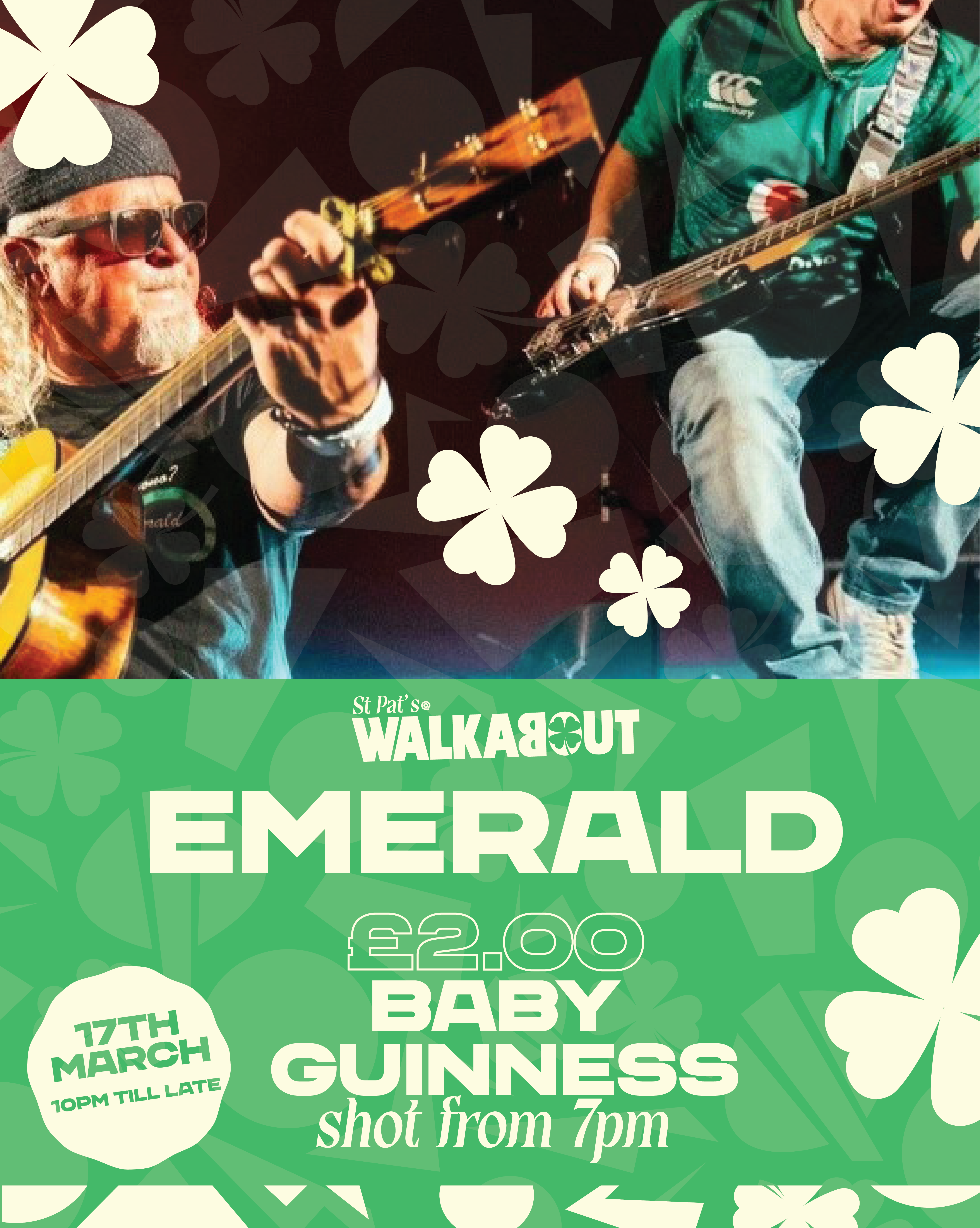 Emerald Live at Walkabout!