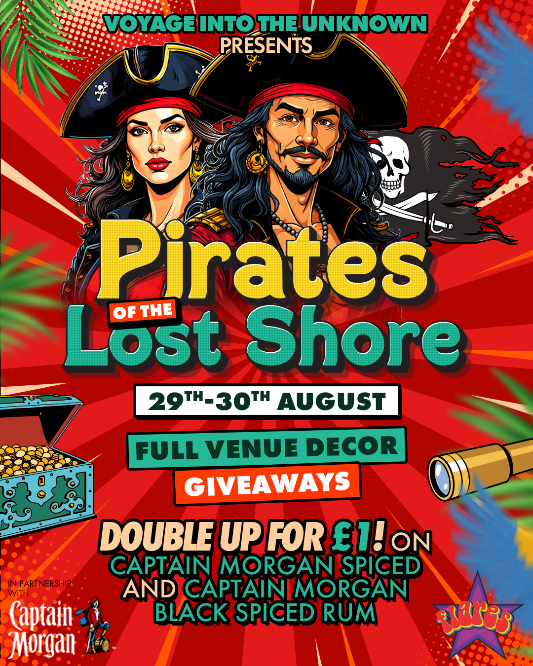 Pirates of the Lost Shore Weekender