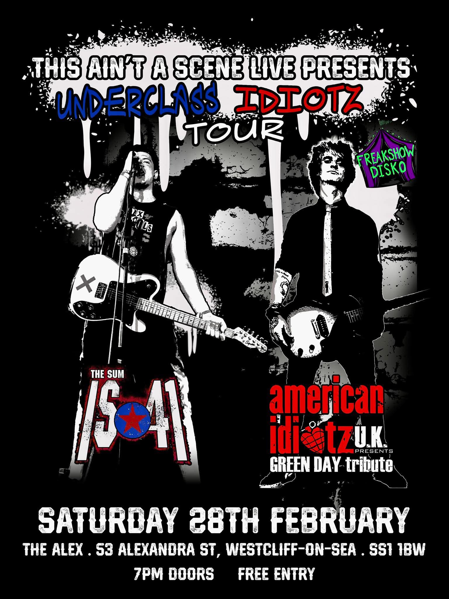 Underclass Idiotz Tour At The Alex