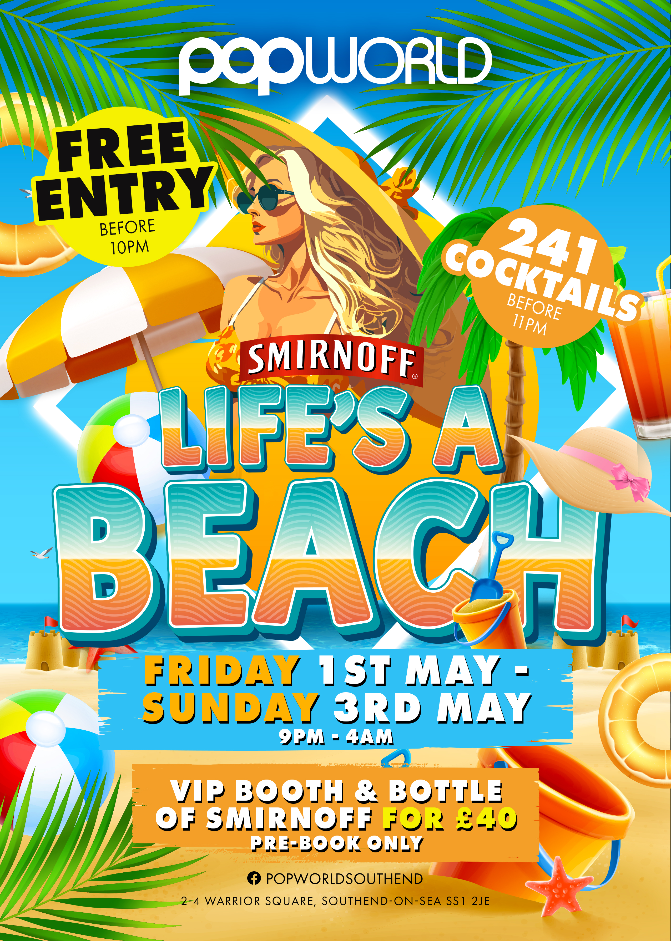 🏖️ Life’s A Beach Weekender! ☀️