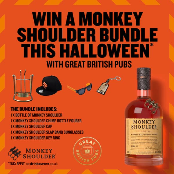 Win a Monkey Shoulder Bundle This Halloween