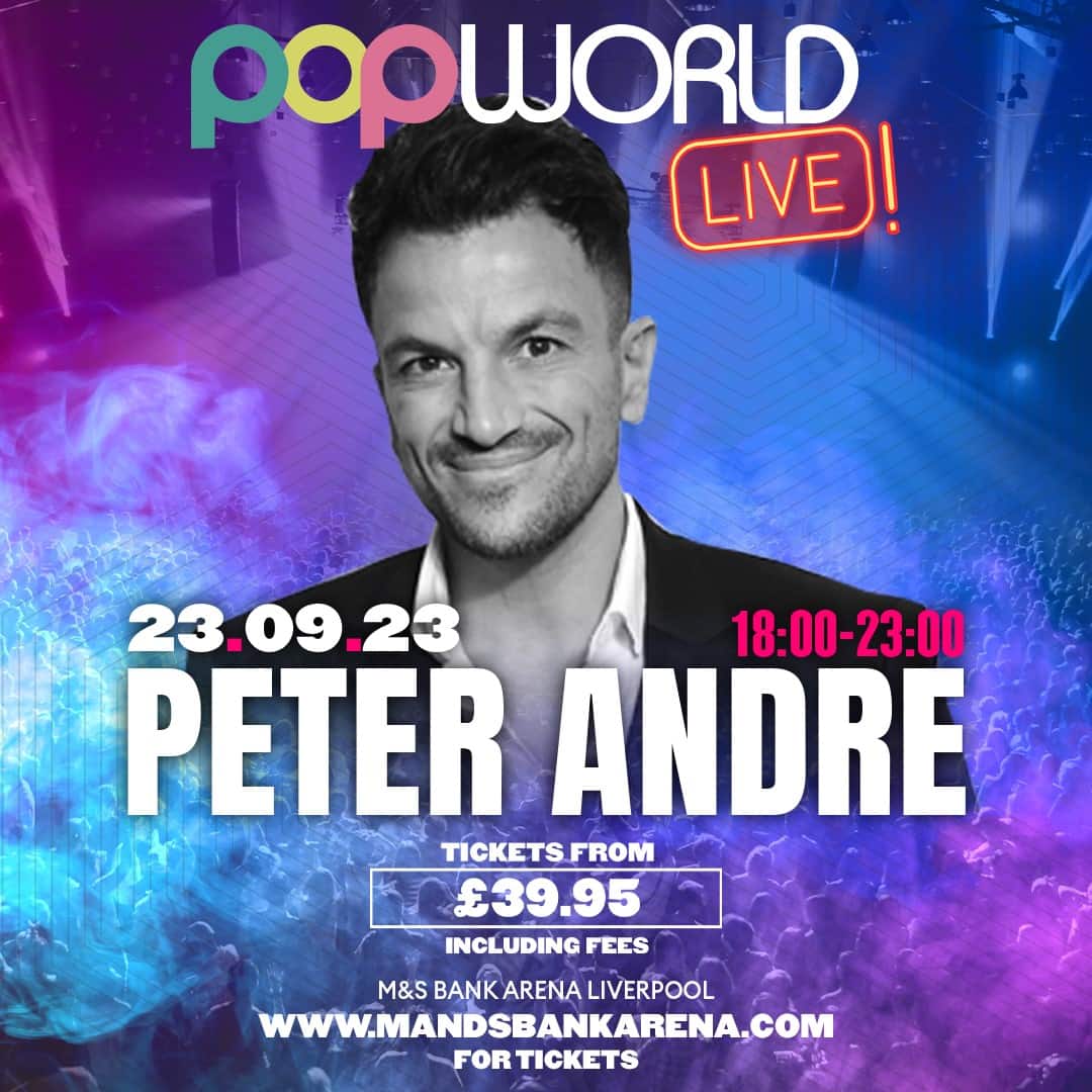 Peter Andre at Popworld Live