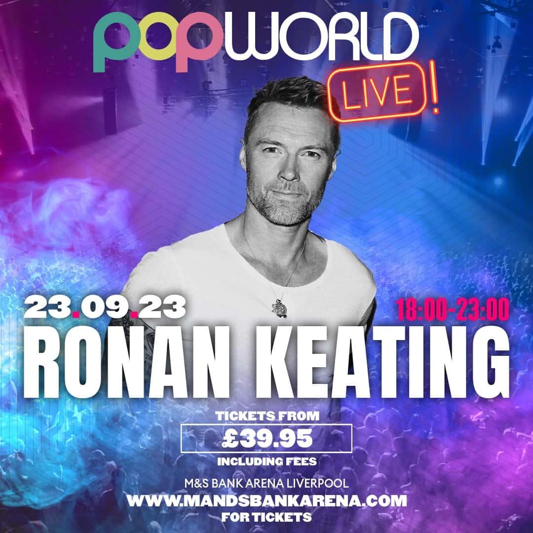 Ronan Keating at Popworld Live
