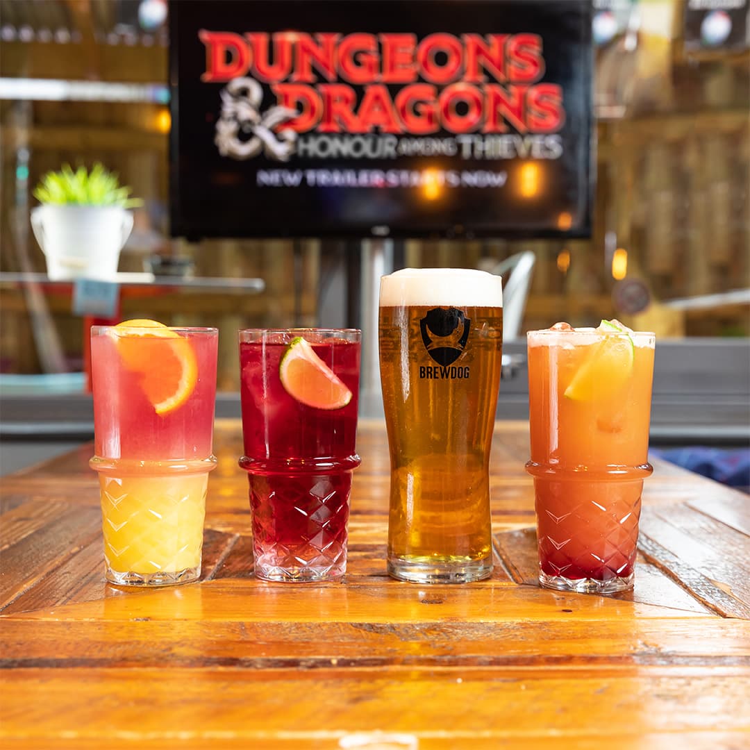 Delicious D&D-inspired cocktails at Phoenix Coventry
