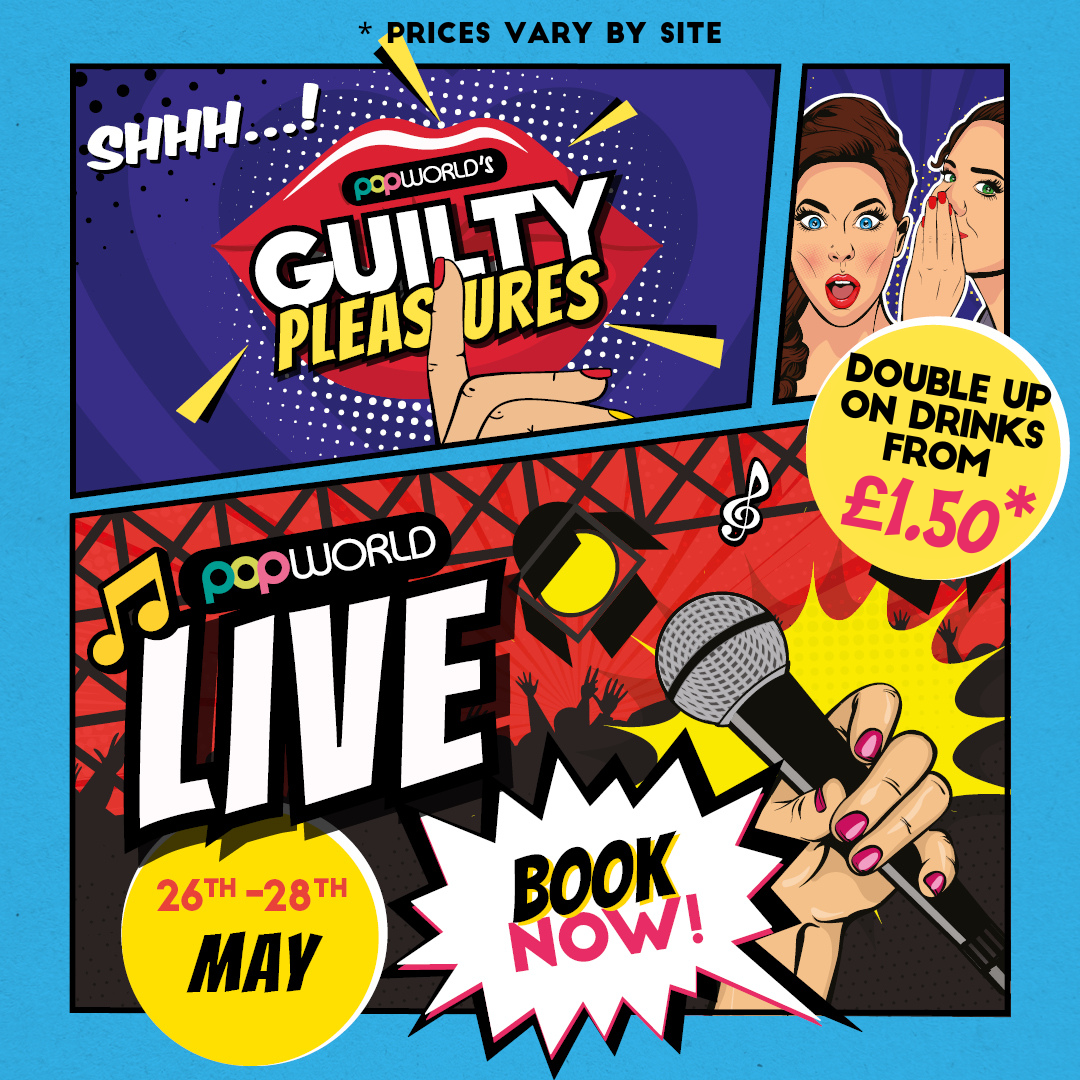 Double up from £1.50 at Popworld's Guilty Pleasures