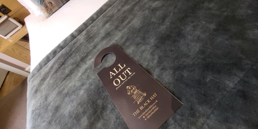 All out - bed at Black Hat, Ilkley