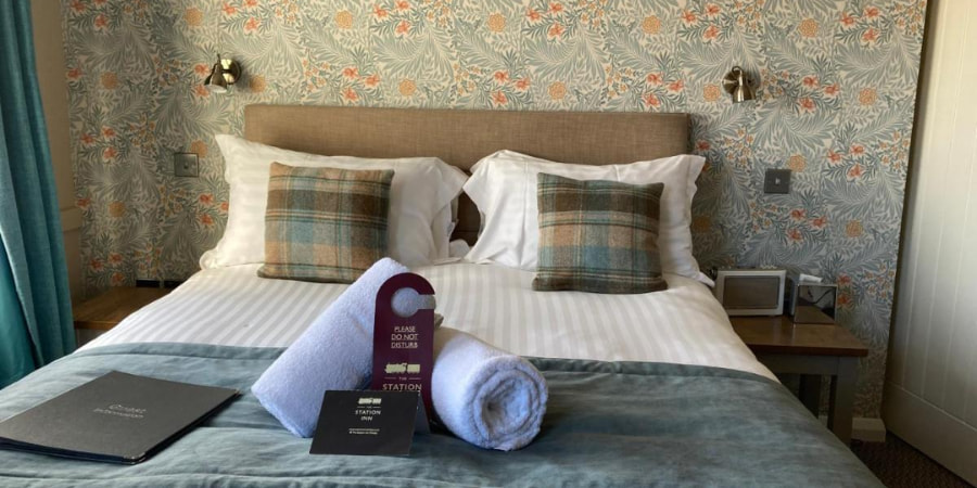 Bedroom at Station Inn Whitby