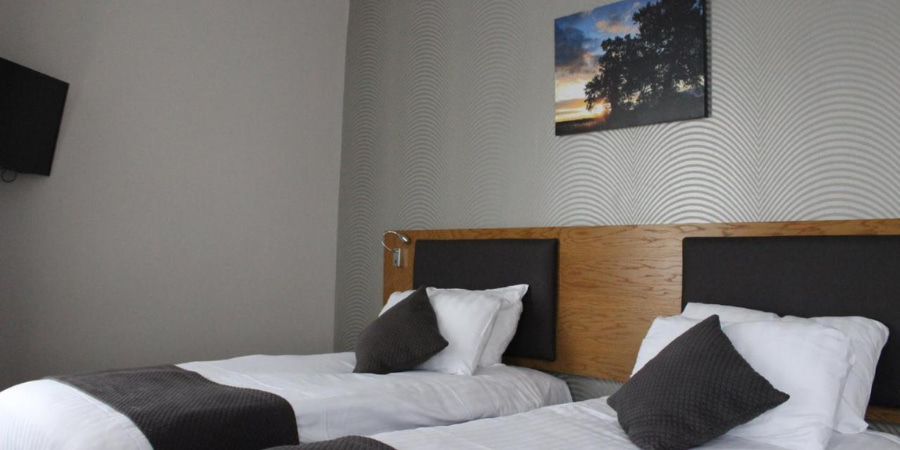 Twin Room at Ye Olde Griffin Hotel March