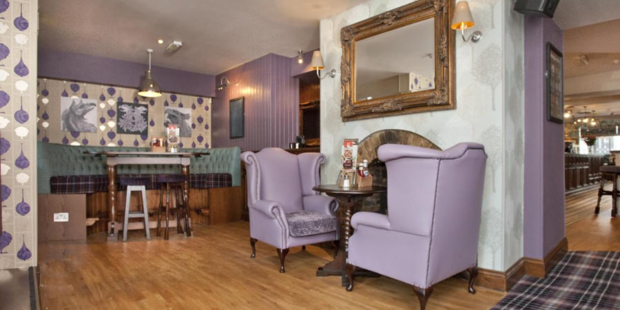 Customer Dining Area at Ye Olde Griffin Hotel March