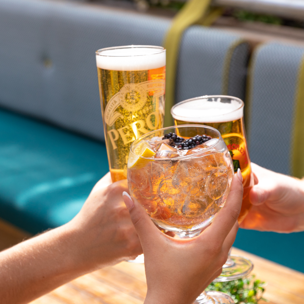 Beer gardens in Liverpool