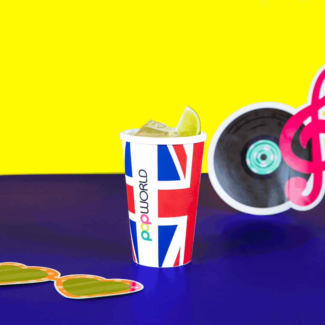 Popworld Red, White and Blue Cocktail