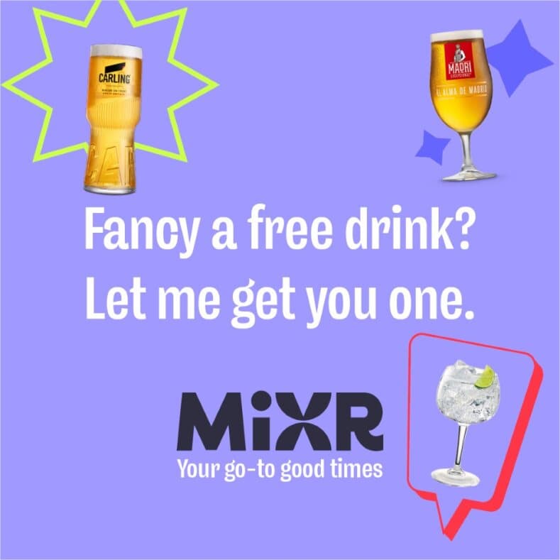 Free Drink at Popworld