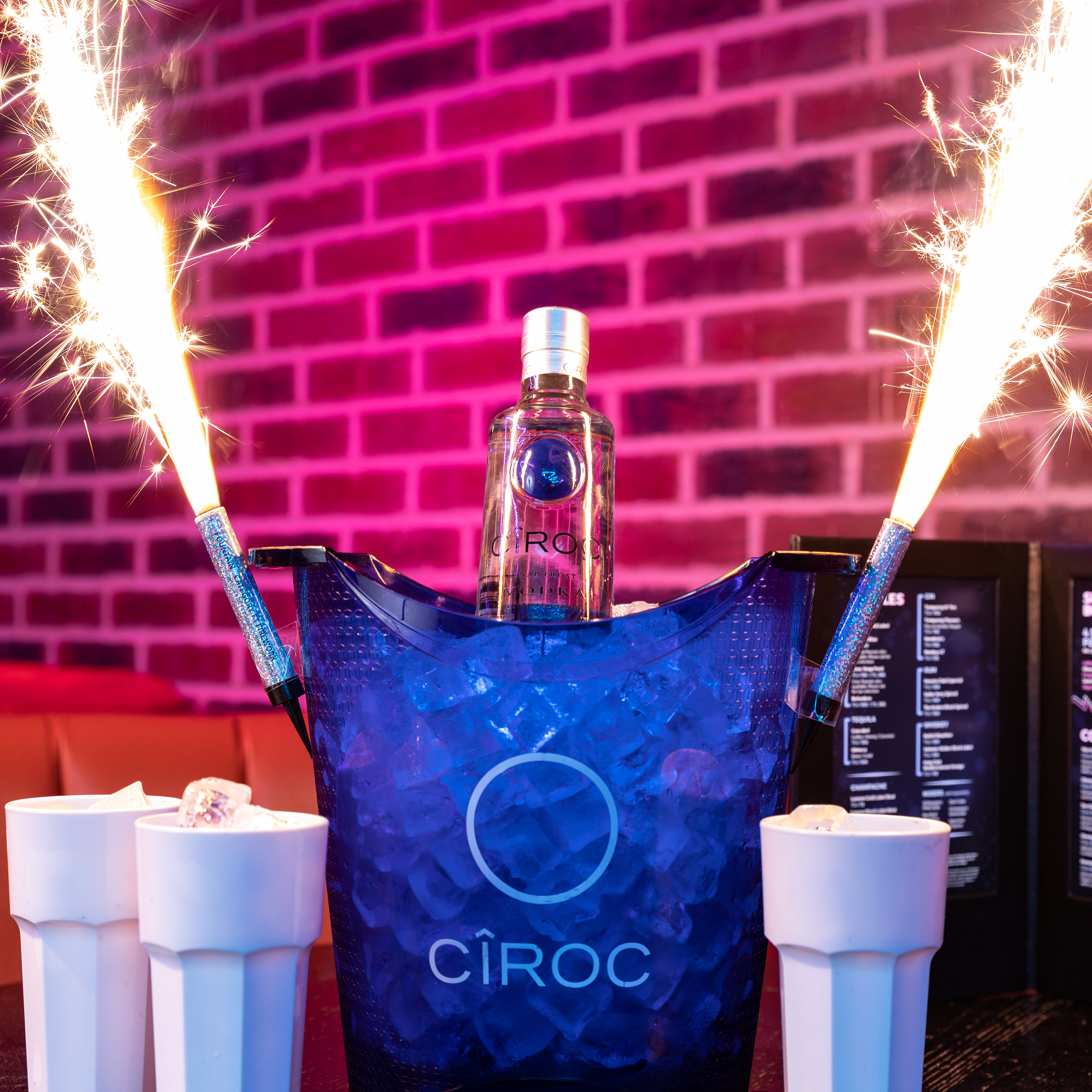 Clubs vodka drinks package