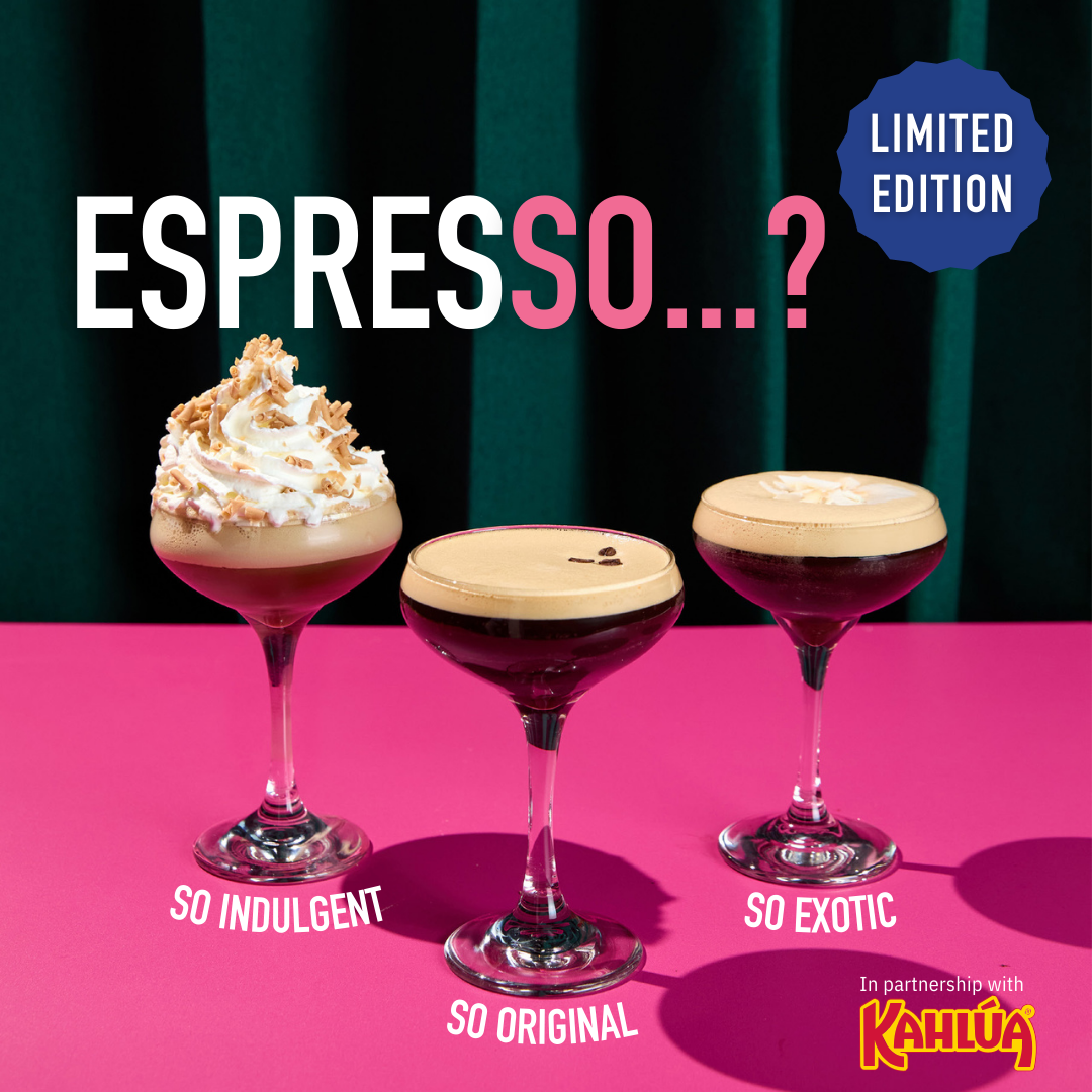 Espresso Cocktails at Slug & Lettuce for Easter