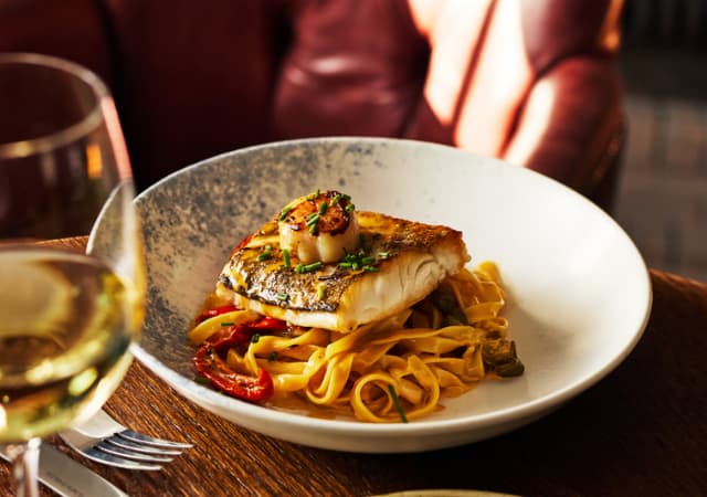 Hake & Scallop Tagliatelle | Dining in Westminster