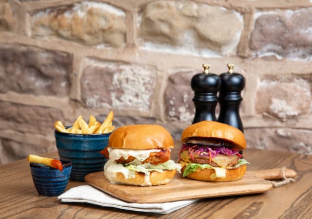Signature Burgers at Tattershall Castle Whitehall | Reserve Your Table