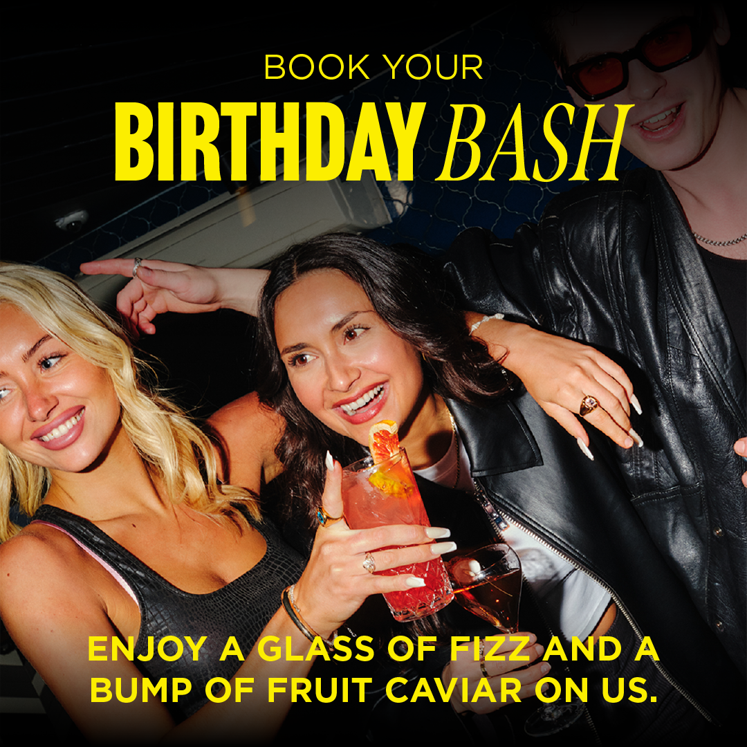 Free Birthday Cocktail at Be At One